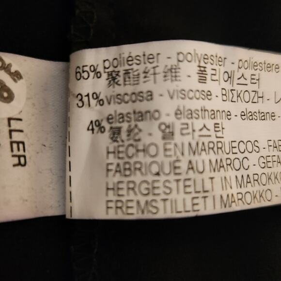 Zara Tuxedo Waist High Waist Flow Shorts Medium - Picture 6 of 7